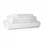 Lenjerie de pat Best Cotton Hotel - 2 persoane, 100% bumbac Percale, alb - imagine 6