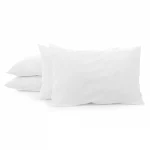 Set 2 Fete de perna Best Cotton Hotel - Ranforce Pakistan, 100% bumbac, alb - imagine 6