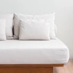 Husa cu elastic pentru pat Best Cotton - ranforce Pakistan, 100% bumbac, alb - imagine 3