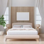 Husa cu elastic pentru pat Best Cotton - ranforce Pakistan, 100% bumbac, alb - imagine 5