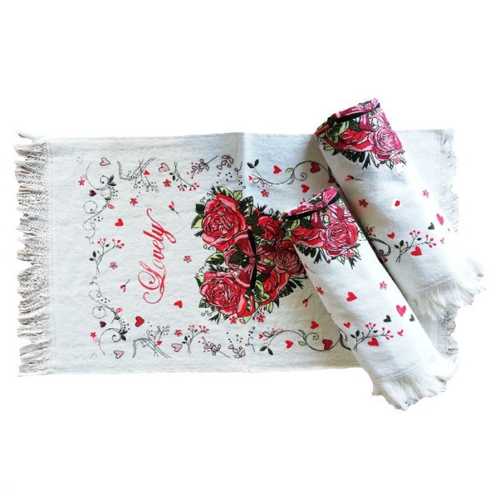 Fata de masa Best Cotton - Picnic, 100% Bumbac, 90x150 cm, albastru - imagine 10