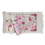 Fata de masa Best Cotton - Picnic, 100% Bumbac, 90x150 cm, albastru - imagine 5