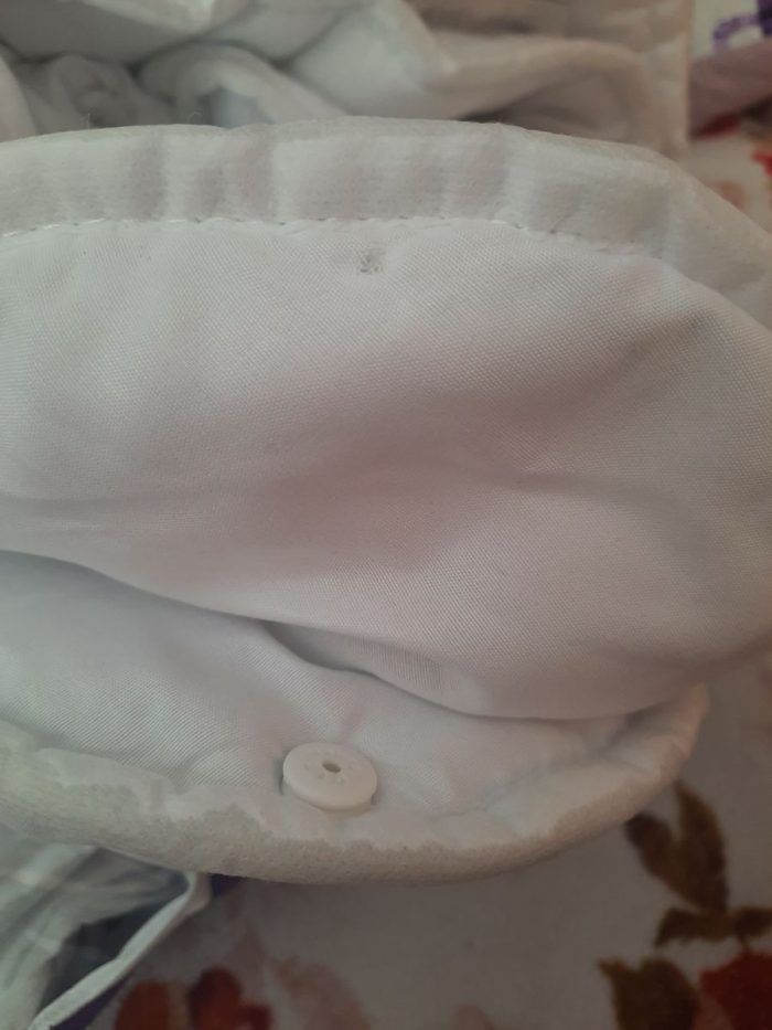 Pilota Best Cotton - 4 Anotimpuri - matlasata, 1 persoana, 140x200 cm, 450g/mp, alba - imagine 7