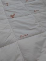 Pilota matlasata de iarna Best Cotton cu umplutura de lana de oaie, 300 g/mp - 180x200 cm - imagine 3