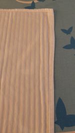 Servetele masa Best Cotton Hotel, 100% bumbac, Damasc Saten, dimensiunea 45x45 cm, 10 buc, latime dungi 0.5 cm - imagine 16