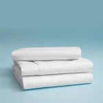 Set 2 Fete de perna Best Cotton Hotel, 80% bumbac si 20% poliester, Olandina, alb - imagine 9