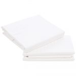 Fete de masa Best Cotton Hotel, 100% bumbac, Ranforce Pakistan,  dimensiunea 120x120 cm, 4 buc, alb - imagine 8