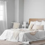 Cearceaf de pat Best Cotton Hotel, Ranforce 100% bumbac, alb - imagine 5