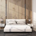 Husa cu elastic pentru pat Best Cotton - Ranforce, 100% bumbac, alba - imagine 5