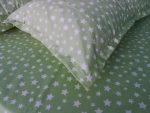 Pachet cearceaf de pat 220x240 cm + 2 fete de perna 50x70 cm Best Cotton Deco 31 - Ranforce color, 100% bumbac