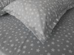 Pachet cearceaf de pat 220x240 cm + 2 fete de perna 50x70 cm Best Cotton Deco 33 - Ranforce color, 100% bumbac