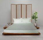 Pachet cearceaf de pat 220x240 cm + 2 fete de perna 50x70 cm Best Cotton Deco 30 - Ranforce color, 100% bumbac - imagine 5