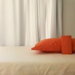 Pachet Best Cotton Deco UNI - Ranforce color, cearceaf de pat + 2 fete de perna, 100% bumbac, ivoire si ceramic - imagine 5