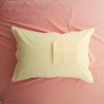 Pachet Best Cotton Deco UNI - Ranforce color, cearceaf de pat + 2 fete de perna, 100% bumbac, roz pudra si ivoire - imagine 2