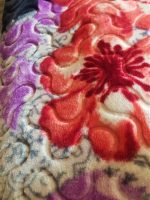 Patura Solana Soft - Black and White, pentru pat dublu, dimensiunea 220x240 cm - imagine 4