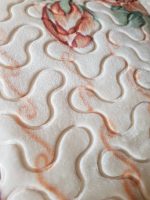 Patura Solana Soft - Browny Rosses, pentru pat dublu, dimensiunea 220x240 cm - imagine 3