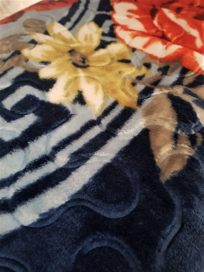 Patura Solana Soft- Red Rosses, pentru pat dublu, dimensiunea 220x240 cm - imagine 2