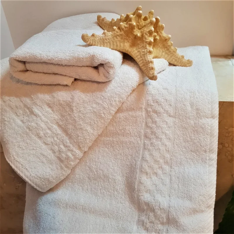 engros-Prosop baie kotonia home hotel spa bumbac caro alb 4
