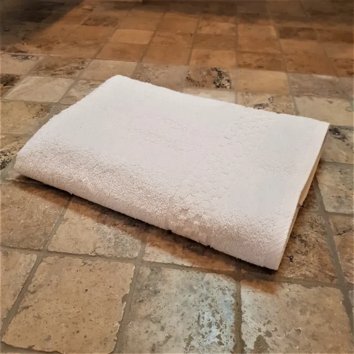 Prosop baie Best Cotton Caro - 100% bumbac, alb - imagine 8