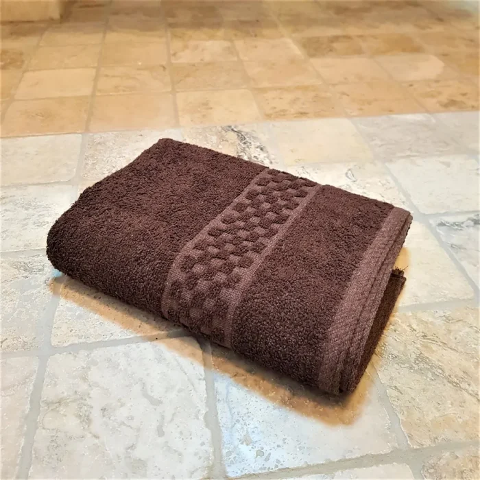 Prosop baie Best Cotton Caro - 100% bumbac, maro - imagine 6