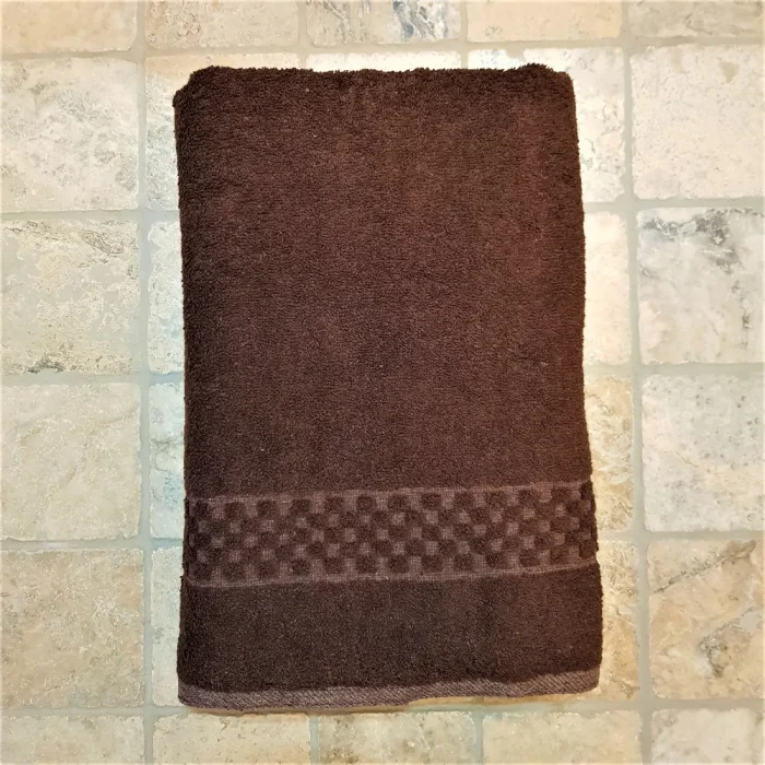 Prosop baie Best Cotton Caro - 100% bumbac, maro - imagine 4