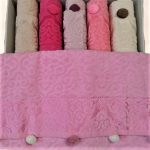 Pachet 6 prosoape Best Cotton - Bavaro Collection 14, 100% Bumbac, dimensiunea 50x90 cm, cu ciucuri - imagine 3