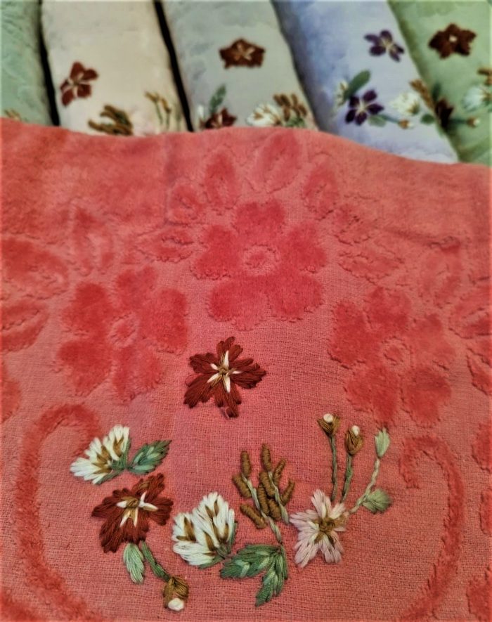 Pachet 6 prosoape Best Cotton - Bavaro Collection 13, 100% Bumbac, dimensiunea 50x90 cm, cu broderie - imagine 3