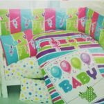 Lenjerie completa patut Best Cotton Bebe - Toys 30, 100% bumbac