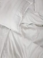 Set 2 Fete de perna Best Cotton Hotel - Ranforce Blanca 1,100% bumbac, alb - imagine 3