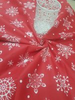 Fata de masa Best Cotton decor Craciun, 100% Bumbac, 150x220 cm, 01 - imagine 2