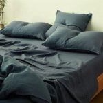 Cearsaf de pat Best Cotton, 100% bumbac, Olandina color, 220x240 cm, gri antracit - imagine 2