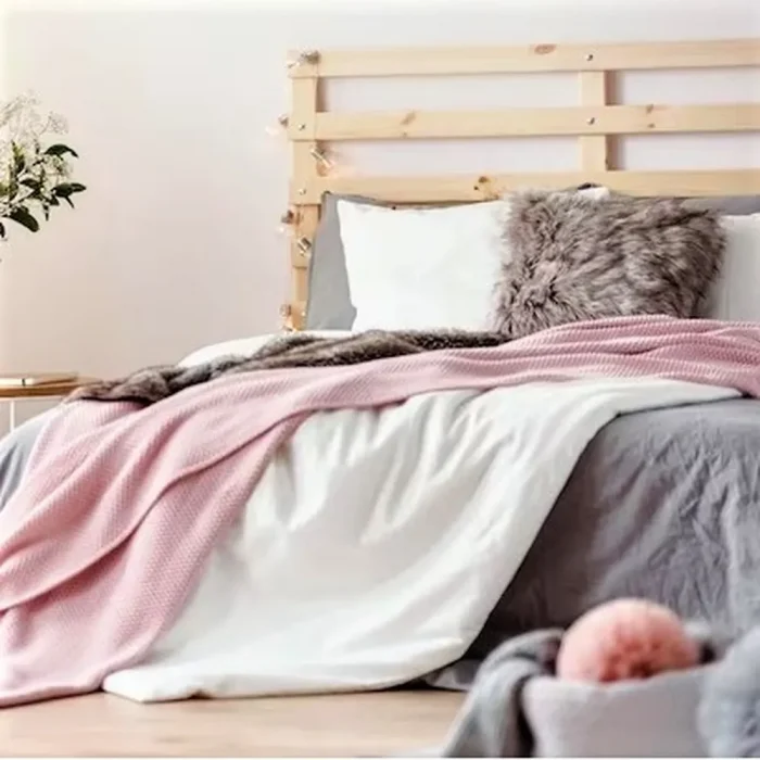 Cearceaf de pat Best Cotton, 100% bumbac, Olandina color, 220x240 cm, gri - imagine 2