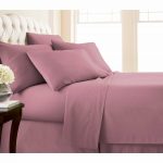 Set 2 Fete de perna Best Cotton Hotel, 100% bumbac, Olandina color,  dimensiunea 50x70 cm, roz ars