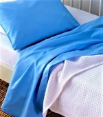 Set 2 Fete de perna Best Cotton Hotel, 100% bumbac, Olandina color,  dimensiunea 50x70 cm, tourquoise - imagine 2