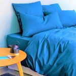 Set 2 Fete de perna Best Cotton Hotel, 100% bumbac, Olandina color,  dimensiunea 50x70 cm, tourquoise