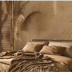 Cearceaf de pat Best Cotton, 100% bumbac, Olandina color, 220x240 cm, cacao