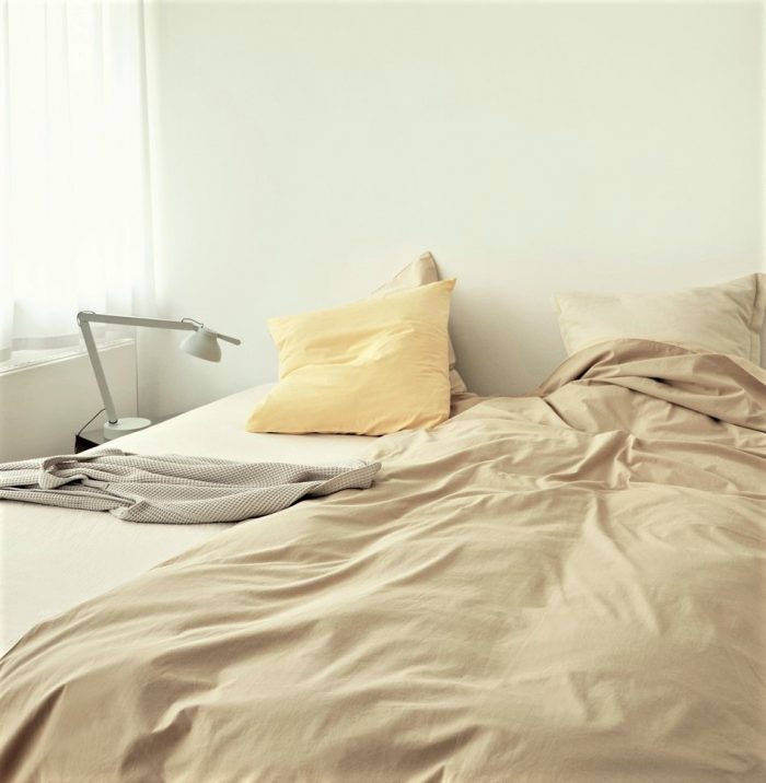 Set 2 Fete de perna Best Cotton Hotel, 100% bumbac, Olandina color,  dimensiunea 50x70 cm, cappuccino - imagine 4