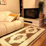 Covor decor - tesut - Bucle, 100% bumbac, maro 05 - imagine 2