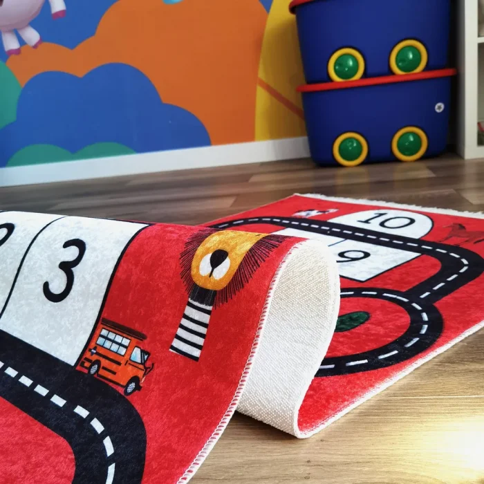 Covor de joaca pentru copii, antiderapant, 80x150 cm - Sotronul - imagine 2