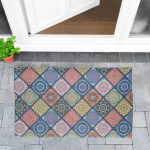 Covoras intrare - Welcome, 45x75 cm, antiderapant 100% pvc, 09