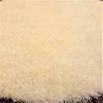 Covor decor - fir lung, 60 cm x100 cm, antiderapant, 100% fibre sintetice, ivoire - imagine 2