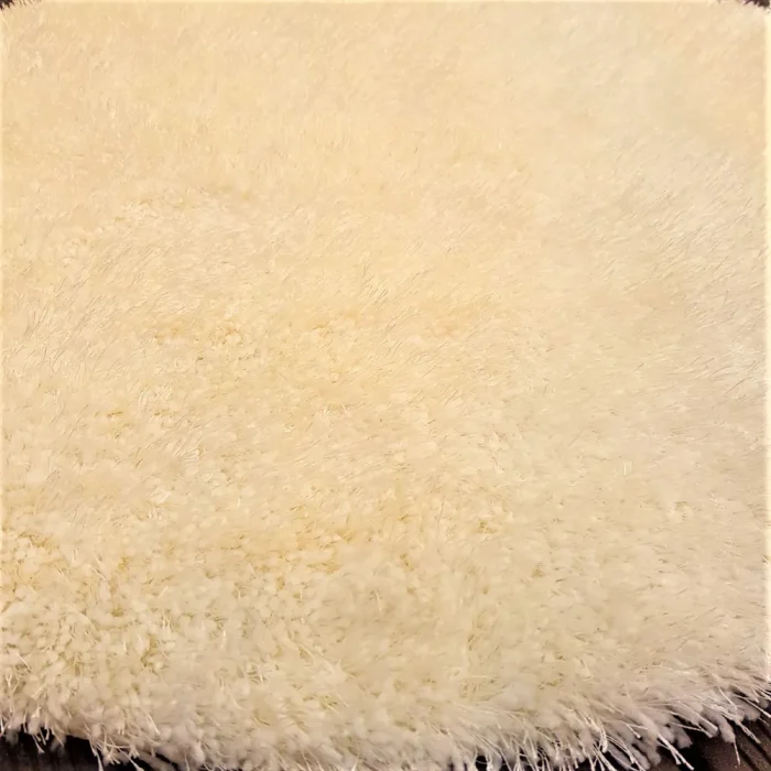 Covor decor - fir lung, 60 cm x100 cm, antiderapant, 100% fibre sintetice, ivoire - imagine 2