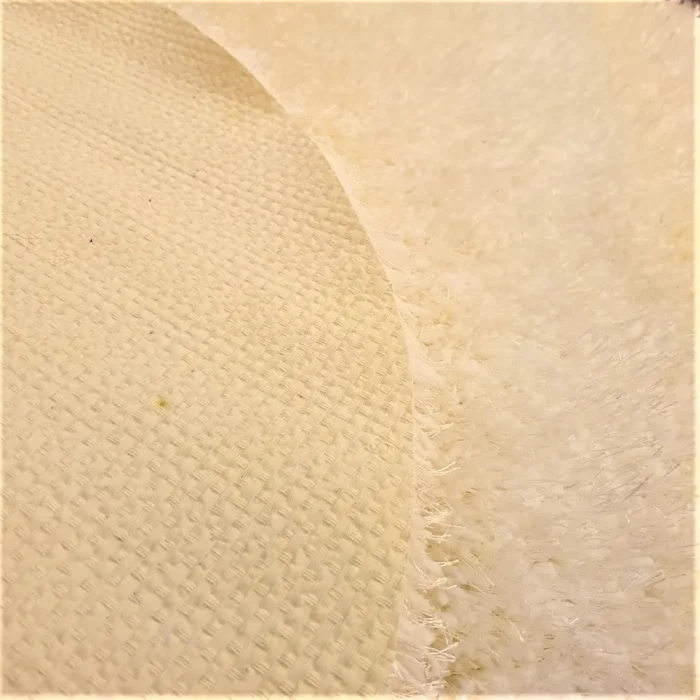 Covor decor - fir lung, 60 cm x100 cm, antiderapant, 100% fibre sintetice, ivoire - imagine 4