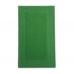 Covoras intrare antiderapant - Decor Greek Border uni, 45x75 cm, 100% pvc, verde