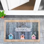 Covoras intrare - Welcome, 45x75 cm, antiderapant 100% pvc, 14
