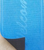 Covoras intrare - Welcome uni, 45x75 cm, antiderapant 100% pvc, tourquoise - imagine 2
