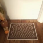 Covor decor de intrare - tesut - Bucle, 100% bumbac, 40x60cm, maro 03 - imagine 3