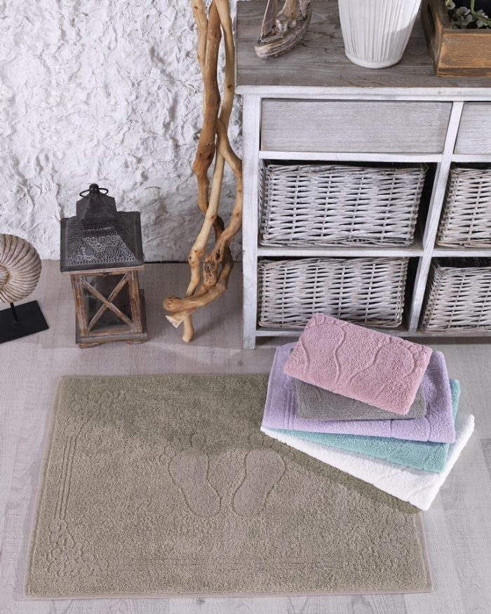 Pachet 3 prosoape Best Cotton Deco 02- pentru picioare - 100% Bumbac, 50x70 cm, 400g/mp - imagine 4