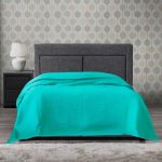 Cuvertura Best Cotton - Fagure, 220x240 cm,100% bumbac, tourquoise - imagine 3