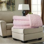 Cuvertura cu fete de perna, matlasate prin brodare Royal Home Bukle - 250x260 cm, pudra - imagine 5